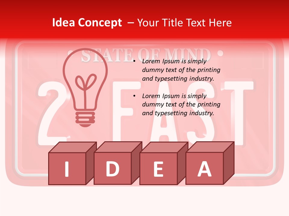 Two Spelling Mind PowerPoint Template