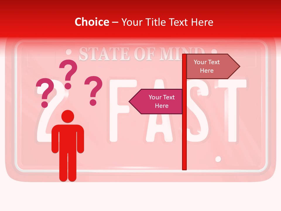 Two Spelling Mind PowerPoint Template