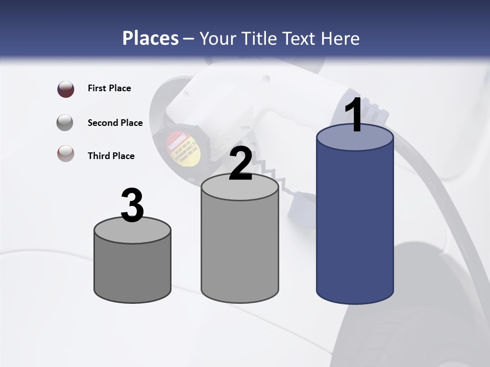 Electric Plug Automobile Sustainable PowerPoint Template