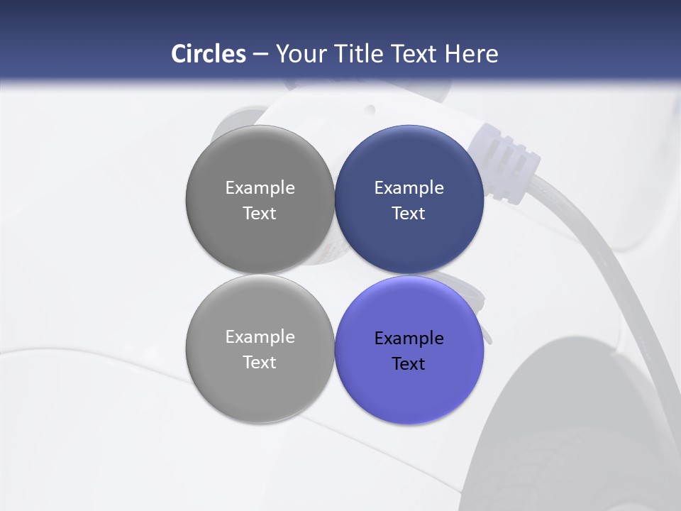 Electric Plug Automobile Sustainable PowerPoint Template