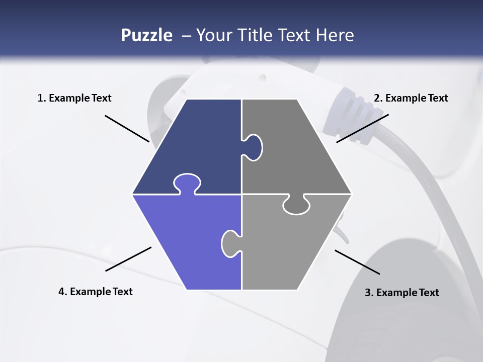 Electric Plug Automobile Sustainable PowerPoint Template