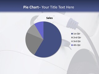 Electric Plug Automobile Sustainable PowerPoint Template