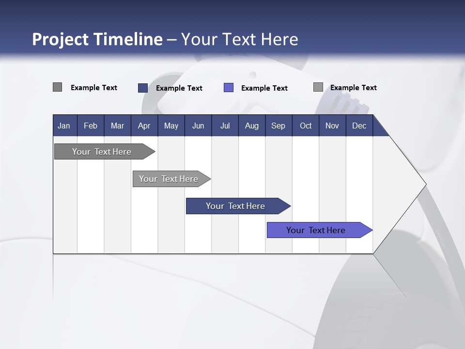 Electric Plug Automobile Sustainable PowerPoint Template