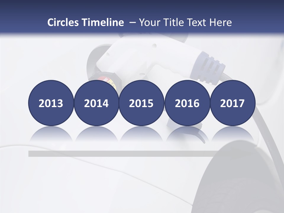 Electric Plug Automobile Sustainable PowerPoint Template