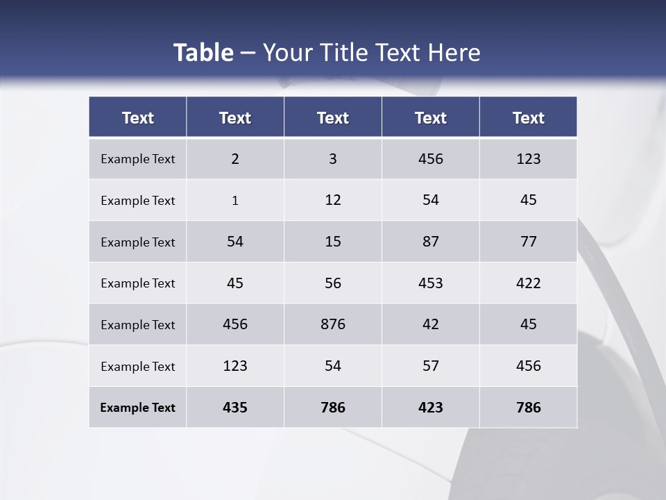 Electric Plug Automobile Sustainable PowerPoint Template