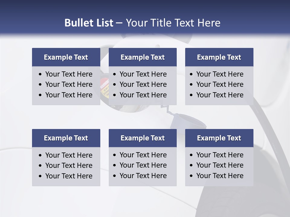 Electric Plug Automobile Sustainable PowerPoint Template