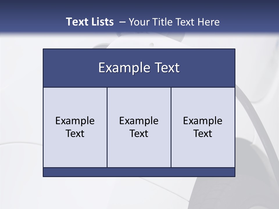 Electric Plug Automobile Sustainable PowerPoint Template