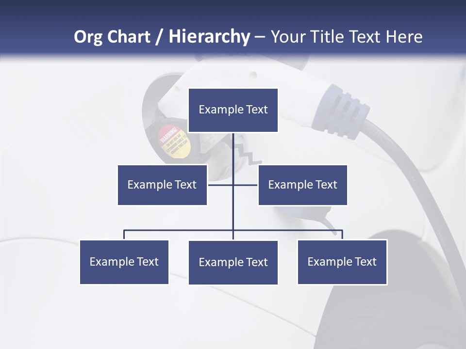Electric Plug Automobile Sustainable PowerPoint Template