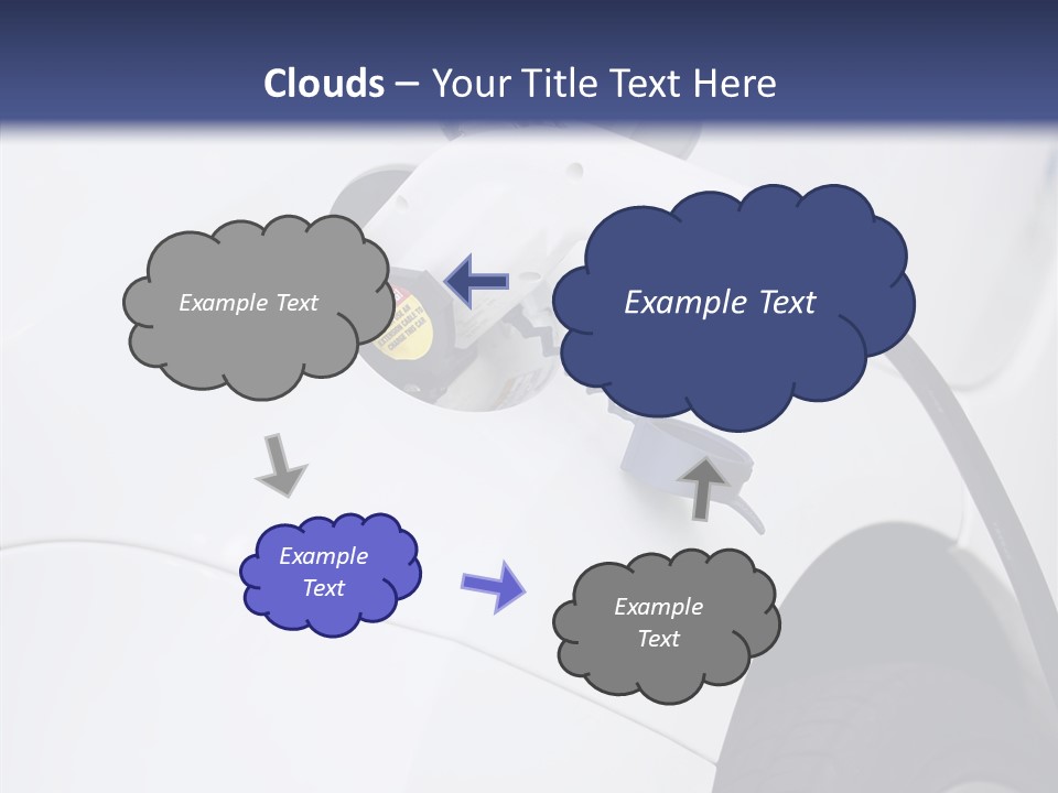 Electric Plug Automobile Sustainable PowerPoint Template