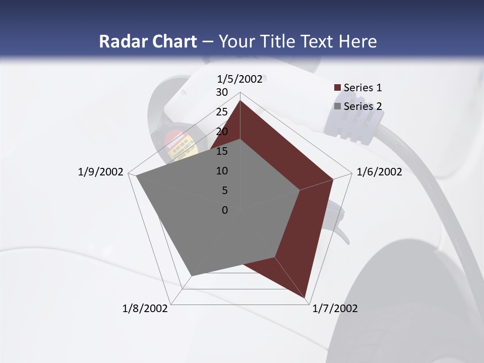 Electric Plug Automobile Sustainable PowerPoint Template