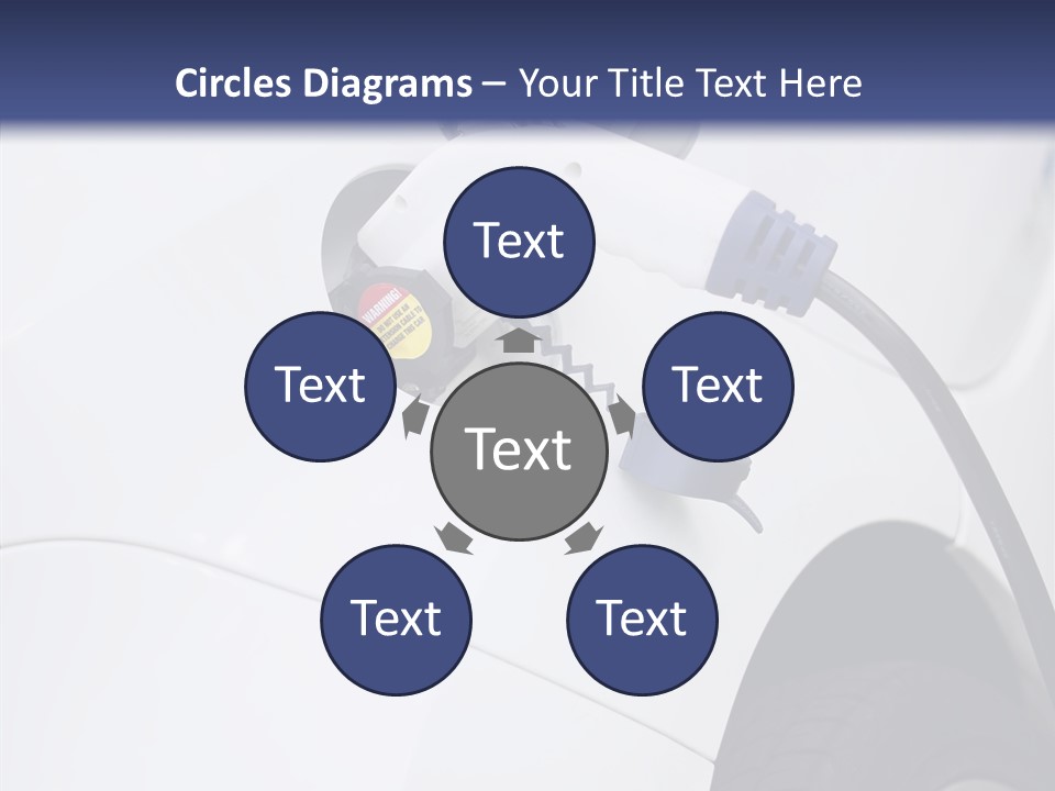 Electric Plug Automobile Sustainable PowerPoint Template