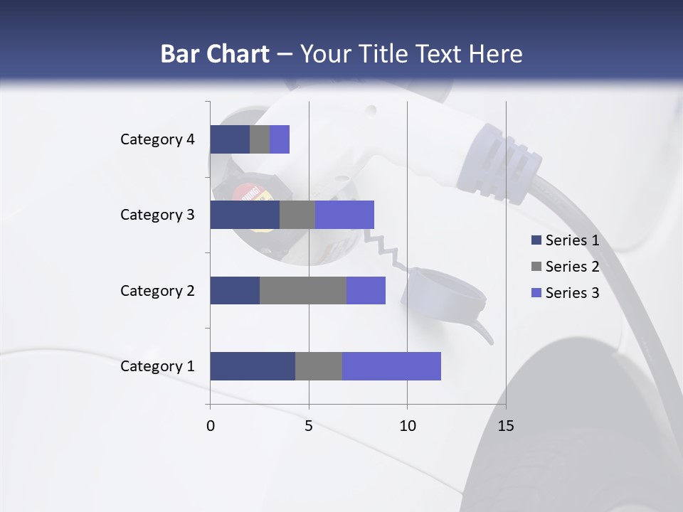 Electric Plug Automobile Sustainable PowerPoint Template