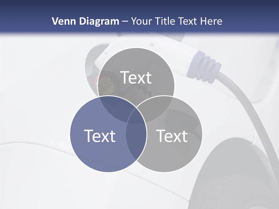 Electric Plug Automobile Sustainable PowerPoint Template