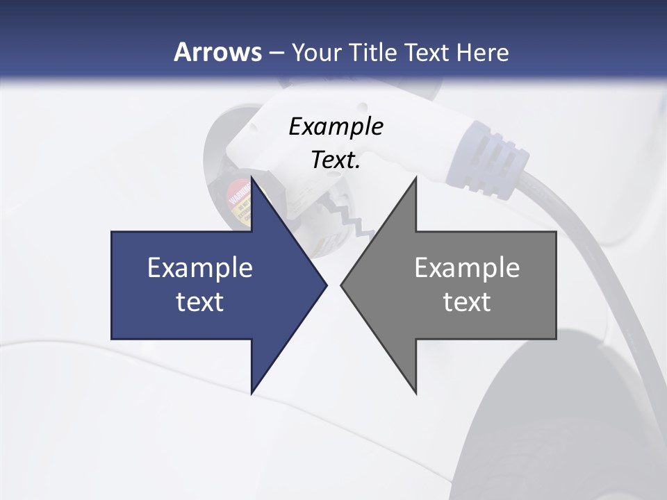 Electric Plug Automobile Sustainable PowerPoint Template