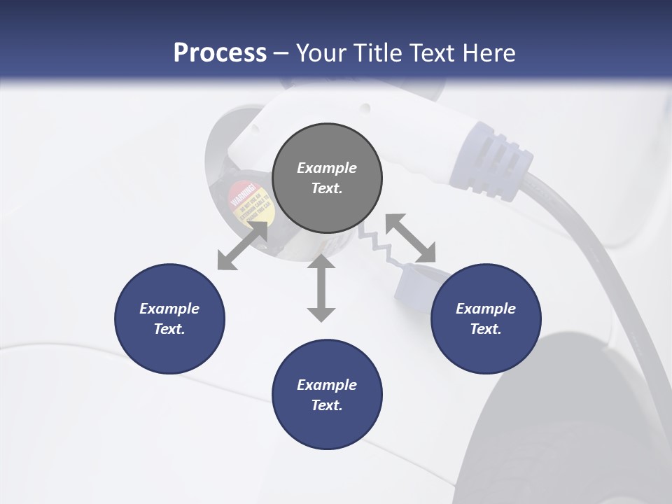 Electric Plug Automobile Sustainable PowerPoint Template