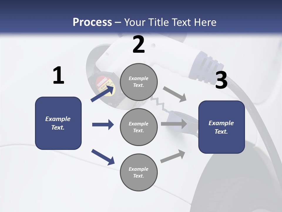 Electric Plug Automobile Sustainable PowerPoint Template