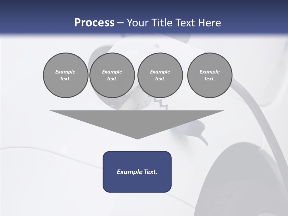Electric Plug Automobile Sustainable PowerPoint Template