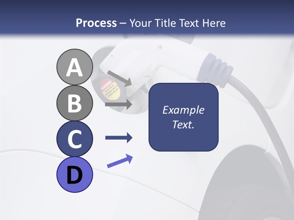 Electric Plug Automobile Sustainable PowerPoint Template