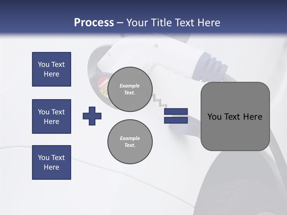 Electric Plug Automobile Sustainable PowerPoint Template