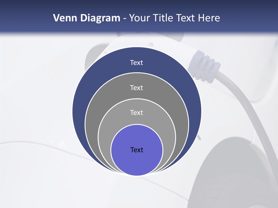 Electric Plug Automobile Sustainable PowerPoint Template