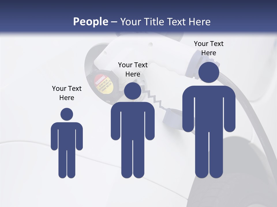 Electric Plug Automobile Sustainable PowerPoint Template