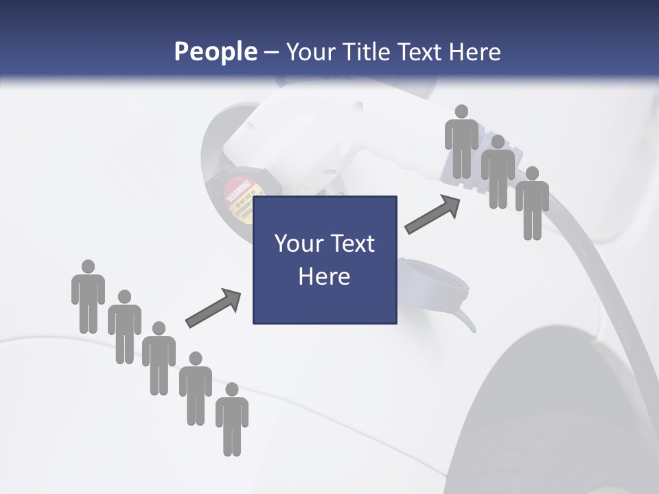 Electric Plug Automobile Sustainable PowerPoint Template