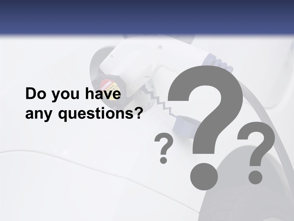 Electric Plug Automobile Sustainable PowerPoint Template