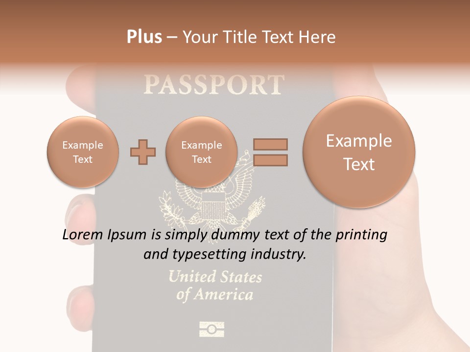 Country Destination Abroad PowerPoint Template