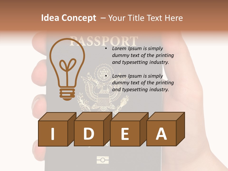 Country Destination Abroad PowerPoint Template