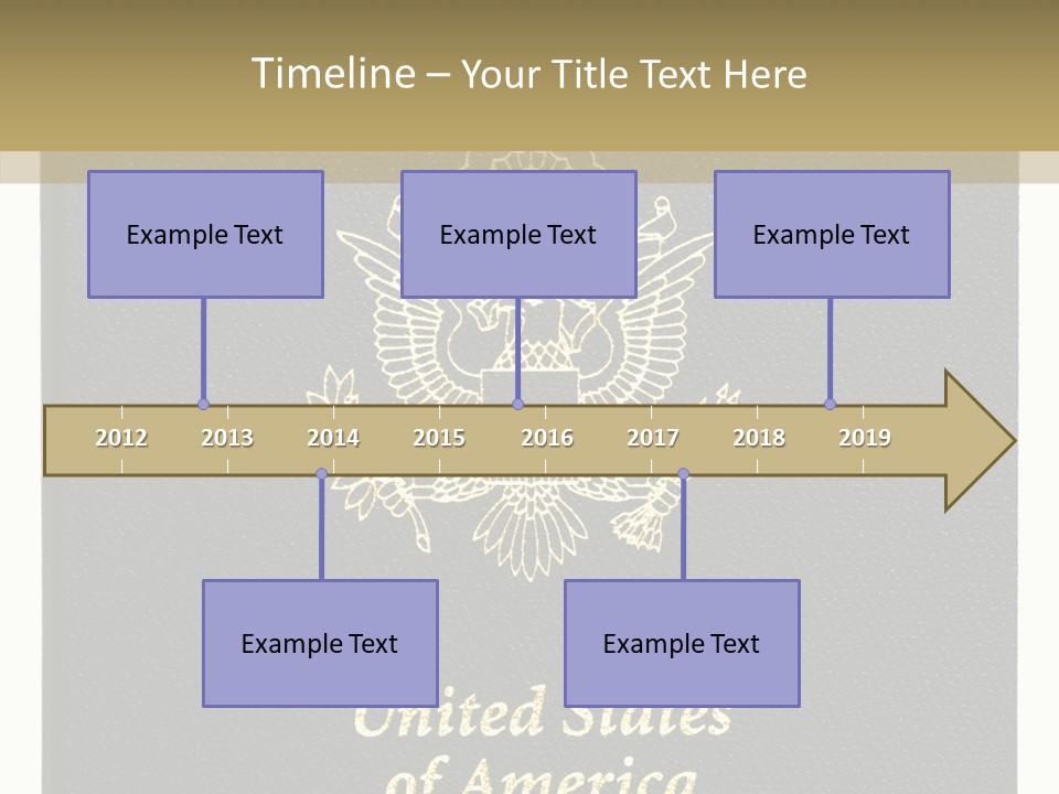 Travel America Immigration PowerPoint Template