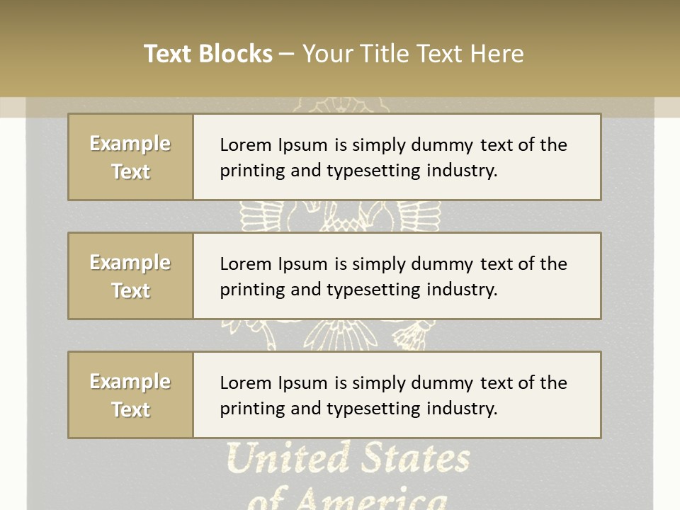 Travel America Immigration PowerPoint Template