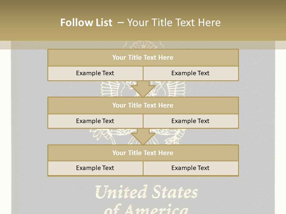 Travel America Immigration PowerPoint Template