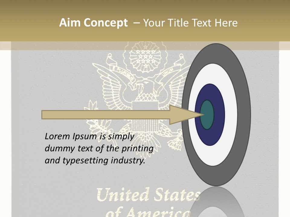 Travel America Immigration PowerPoint Template