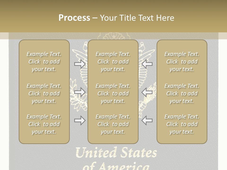 Travel America Immigration PowerPoint Template