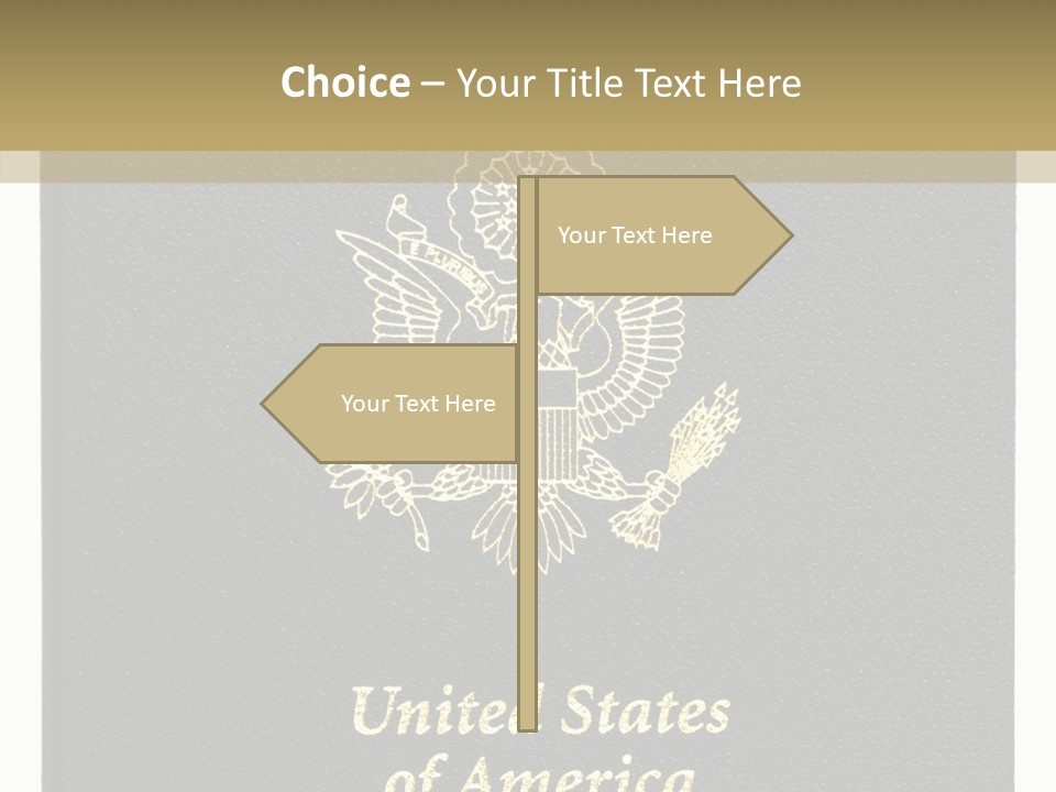 Travel America Immigration PowerPoint Template
