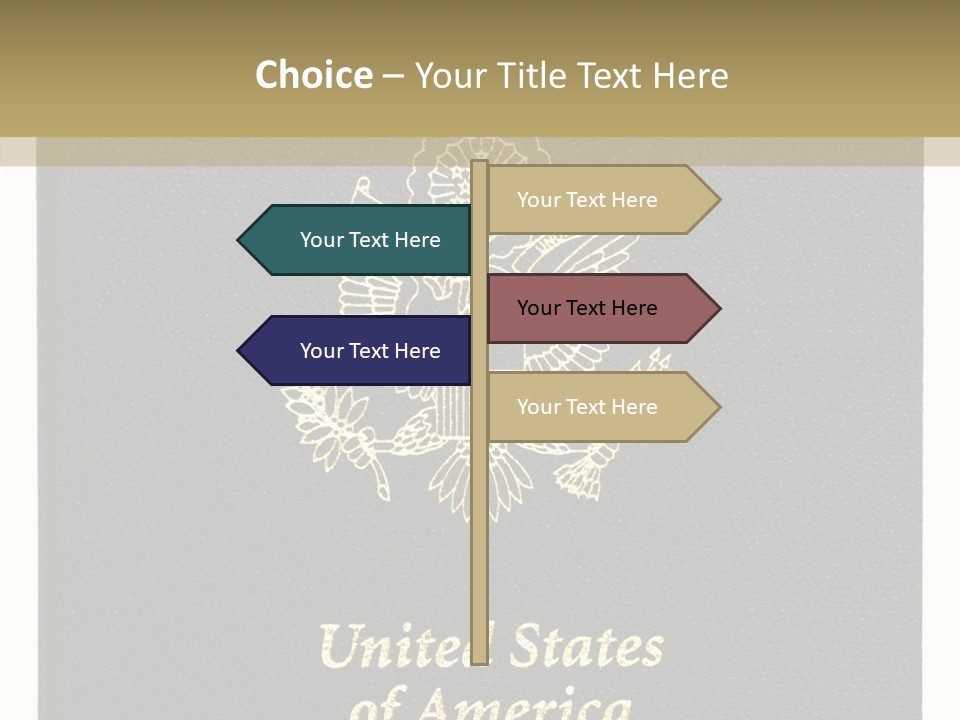 Travel America Immigration PowerPoint Template