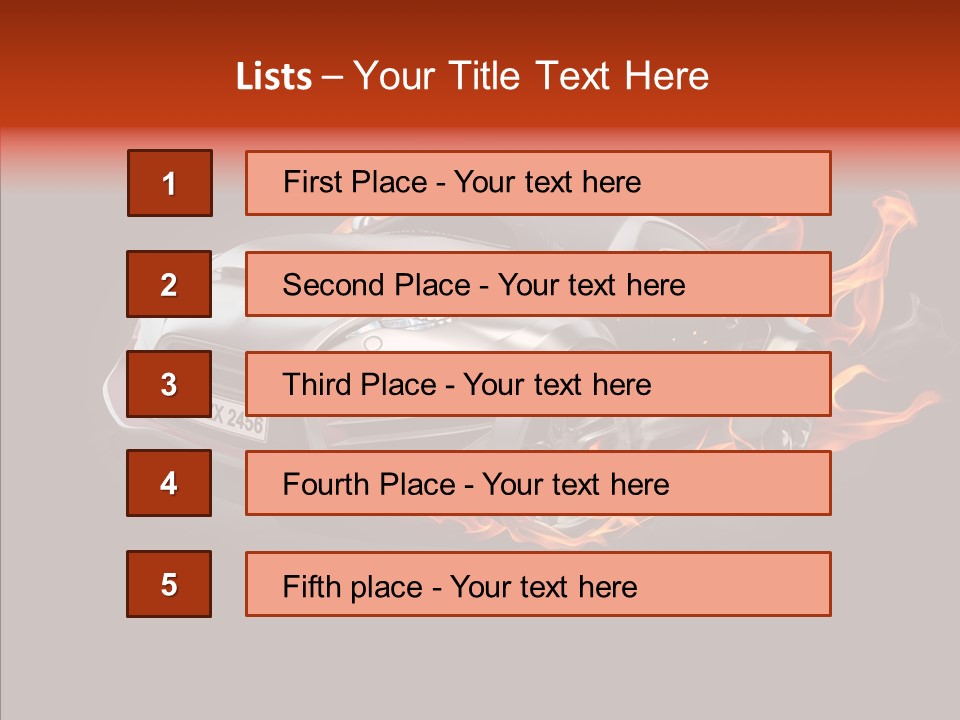 Project Vehicle Transportation PowerPoint Template
