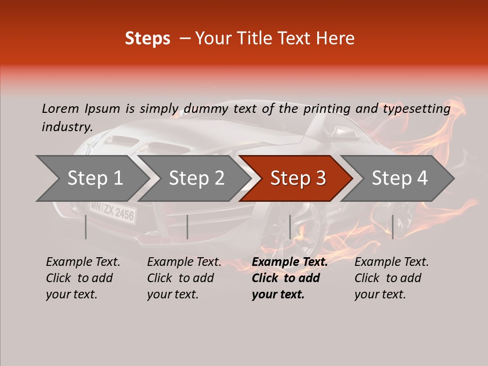 Project Vehicle Transportation PowerPoint Template