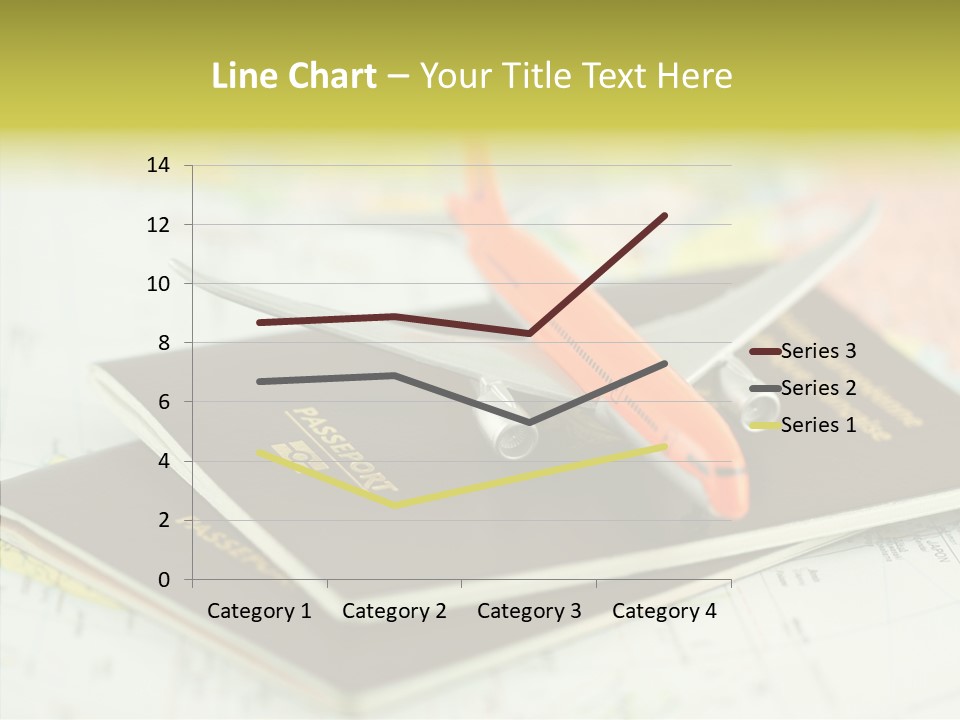 Leisure Identity Luggage PowerPoint Template