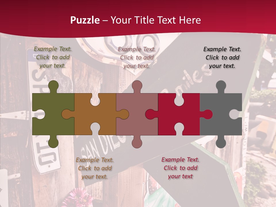 San Diego Town Ghost PowerPoint Template