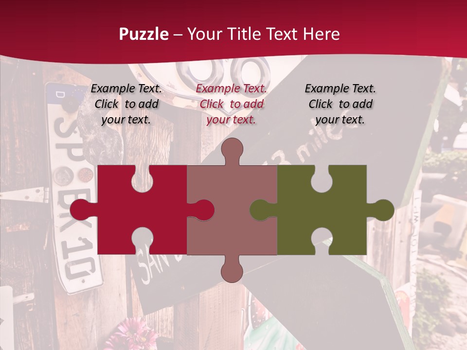 San Diego Town Ghost PowerPoint Template