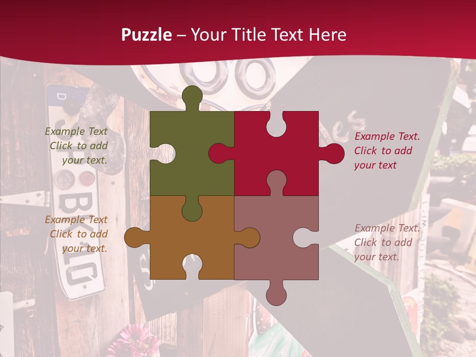 San Diego Town Ghost PowerPoint Template