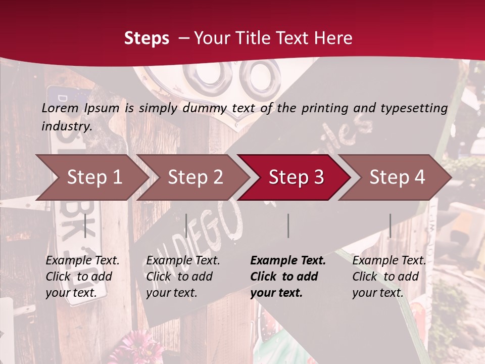 San Diego Town Ghost PowerPoint Template