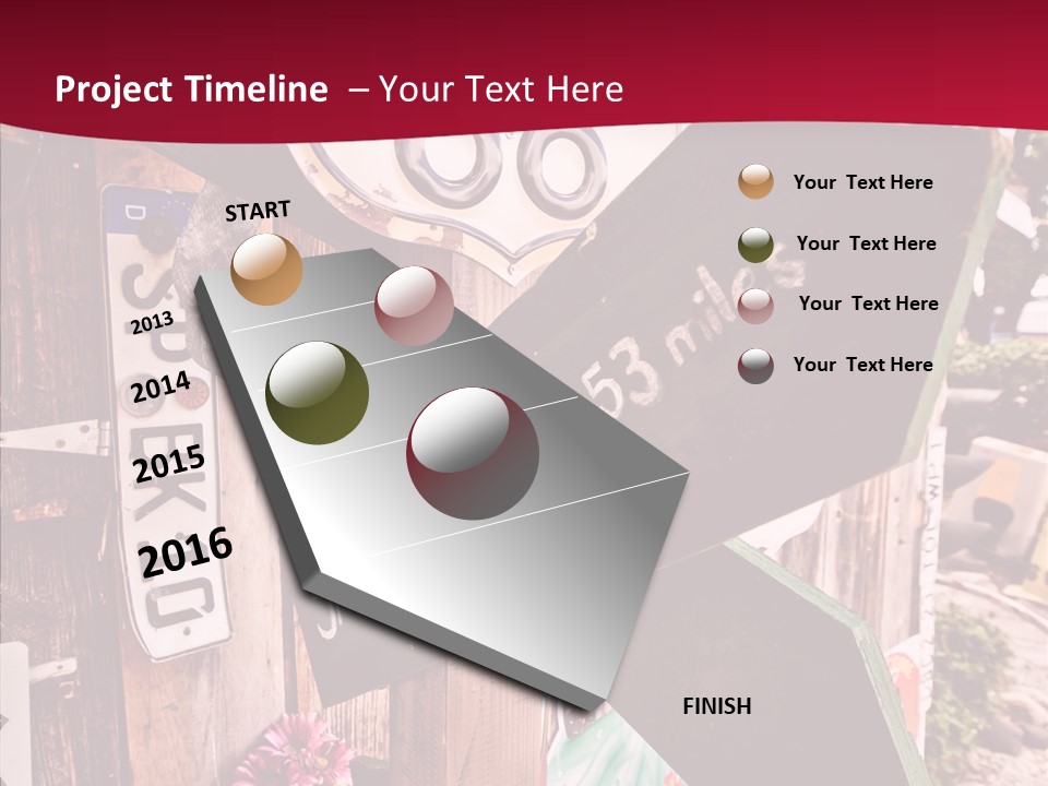 San Diego Town Ghost PowerPoint Template