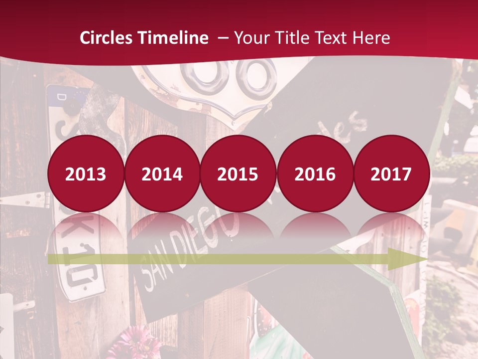 San Diego Town Ghost PowerPoint Template