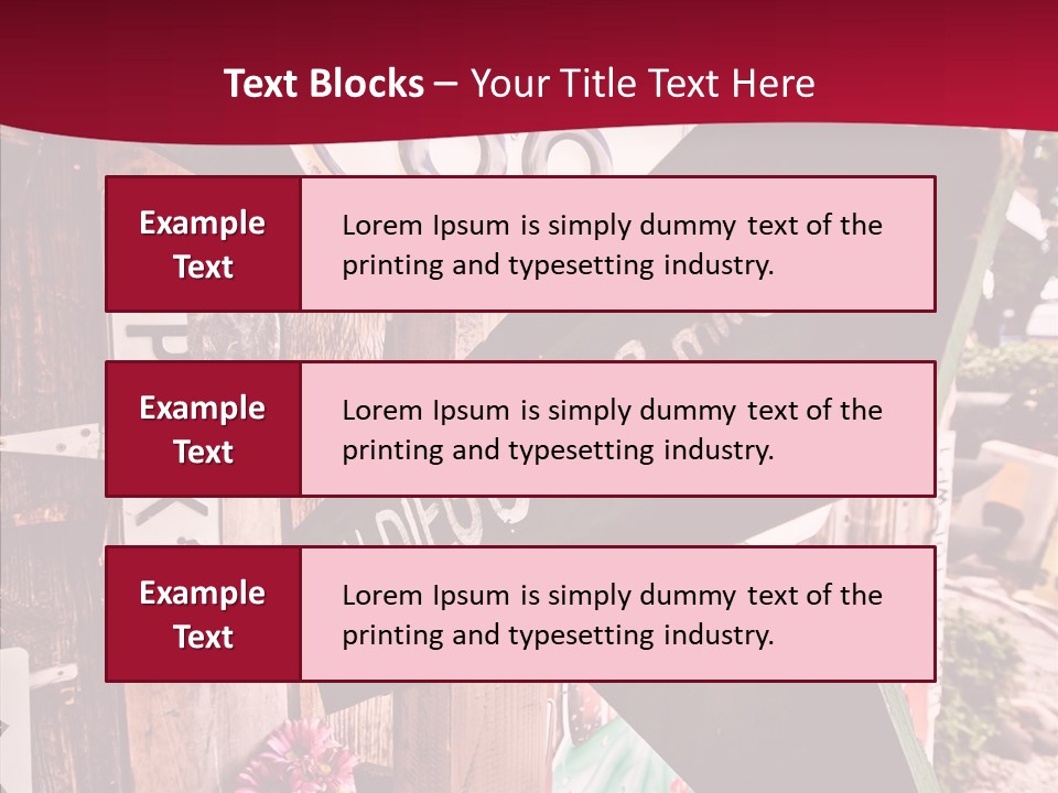 San Diego Town Ghost PowerPoint Template