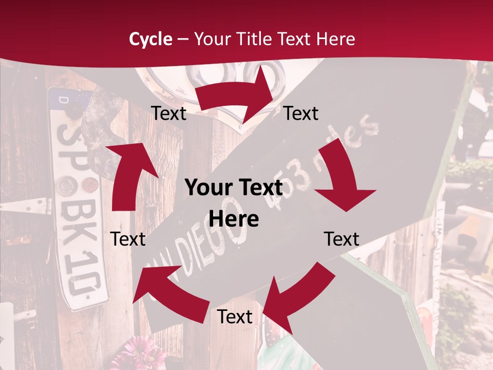 San Diego Town Ghost PowerPoint Template