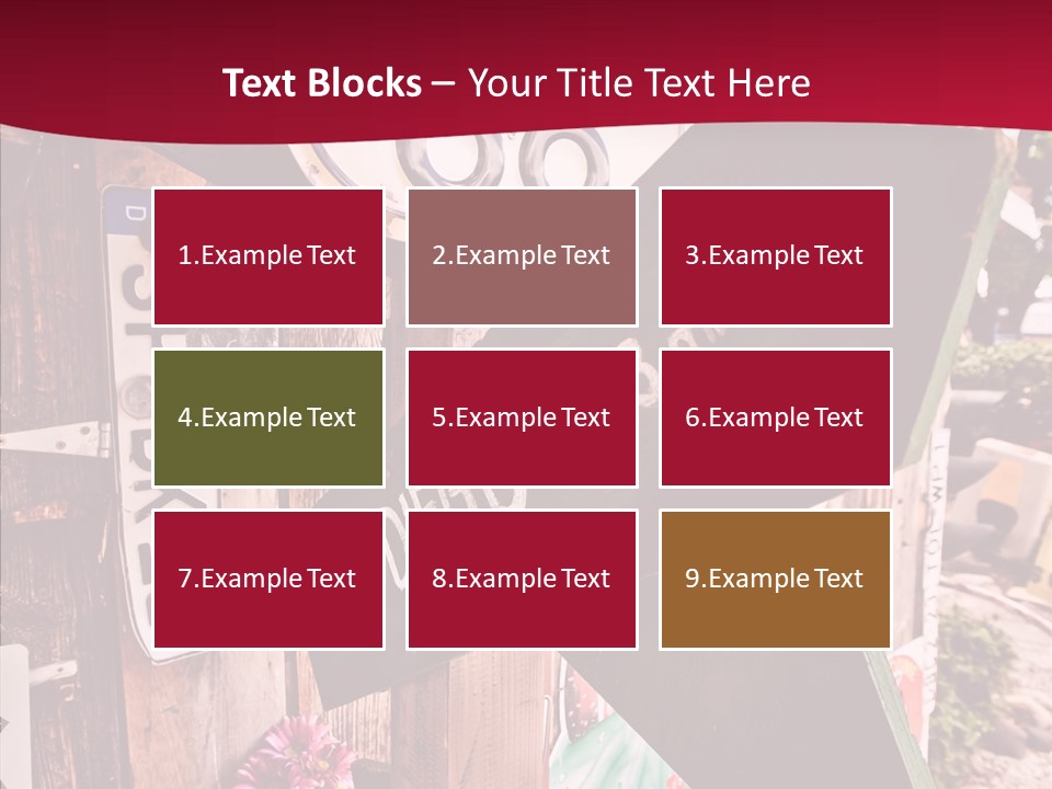 San Diego Town Ghost PowerPoint Template