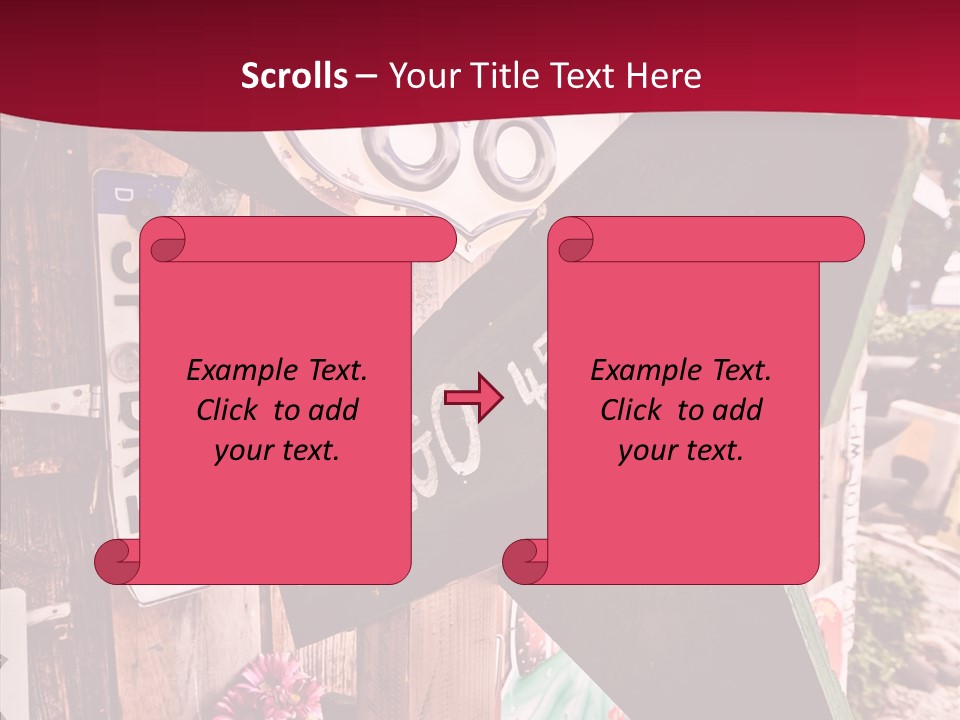 San Diego Town Ghost PowerPoint Template