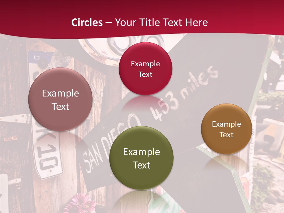 San Diego Town Ghost PowerPoint Template